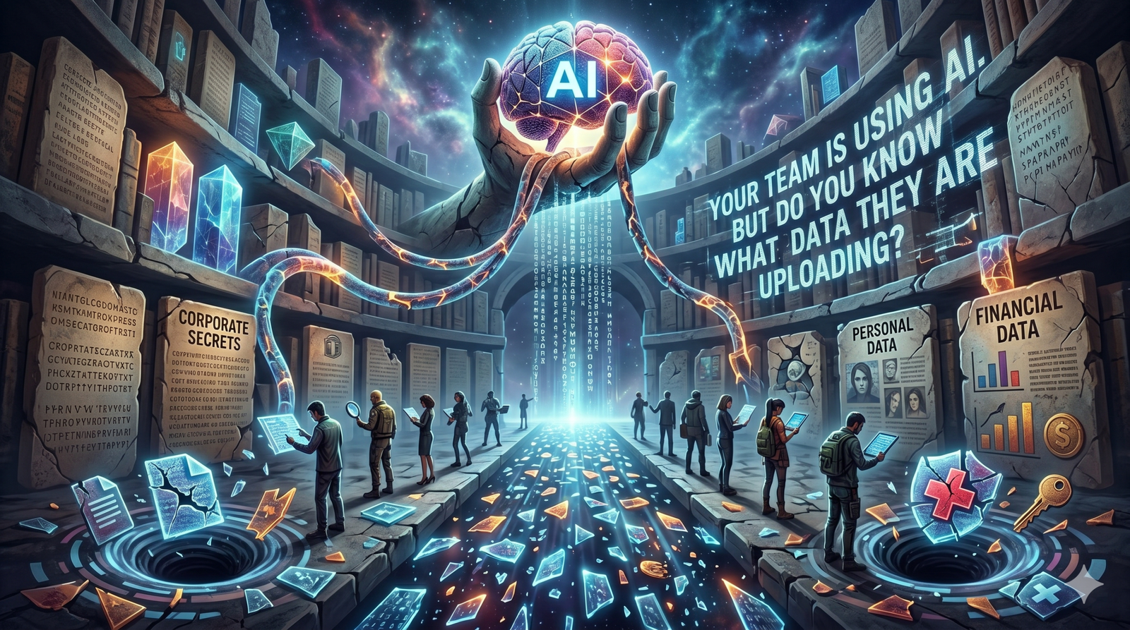 Your Team Is Using AI. But Do You Know What Data They Are Uploading?